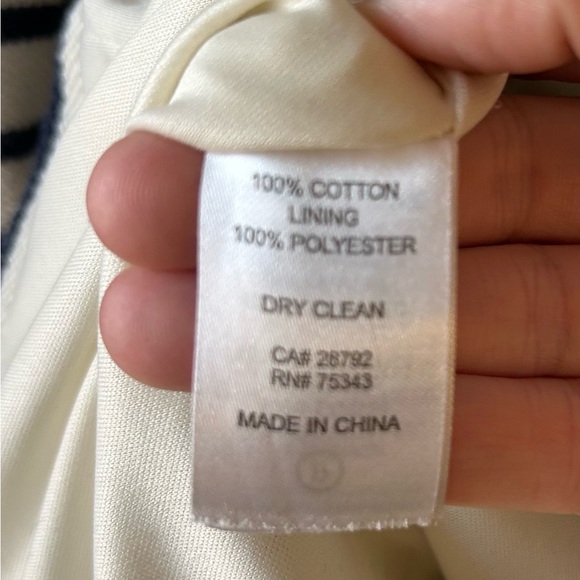 Joie Striped Double-Breasted Blazer - Picture 7 of 7